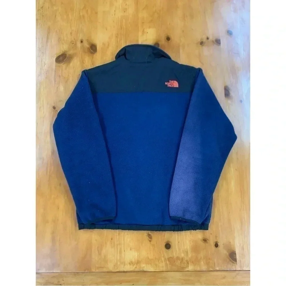 The North Face Boys Sz XL (18-20) Denali Jacket Navy Blue Black